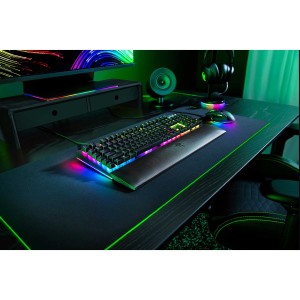 کیبورد گیمینگ مکانیکال با سیم ریزر مدل BLACKWIDOW V4